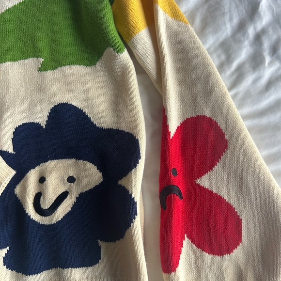 Lazy Oaf Cream Knit Sweater - Picture 5 of 5